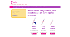 Desktop Screenshot of fairyvibrator.nl
